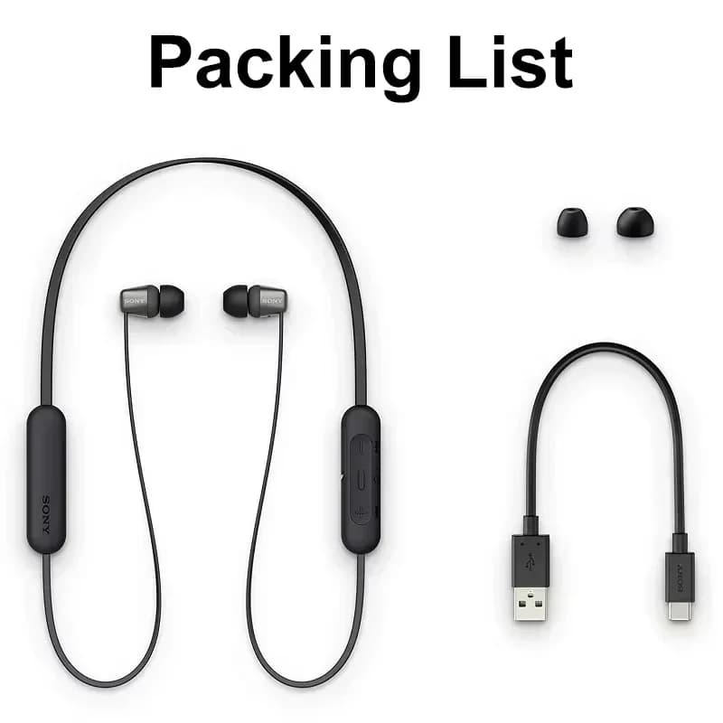 SONY WI-C310 Wireless In Ear Stereo Bluetooth Earphones Magnetic Headset with Microphone for IPhone/Samsung Sports Headset - 6