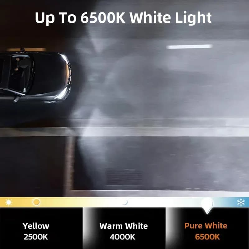 Philips LED H4 Ultinon Rally 3551 Max Power 50W 4000LM Car Headlight 6500K White LED Lamps Max Lumen Watt LUM11342U3551X2 - 5