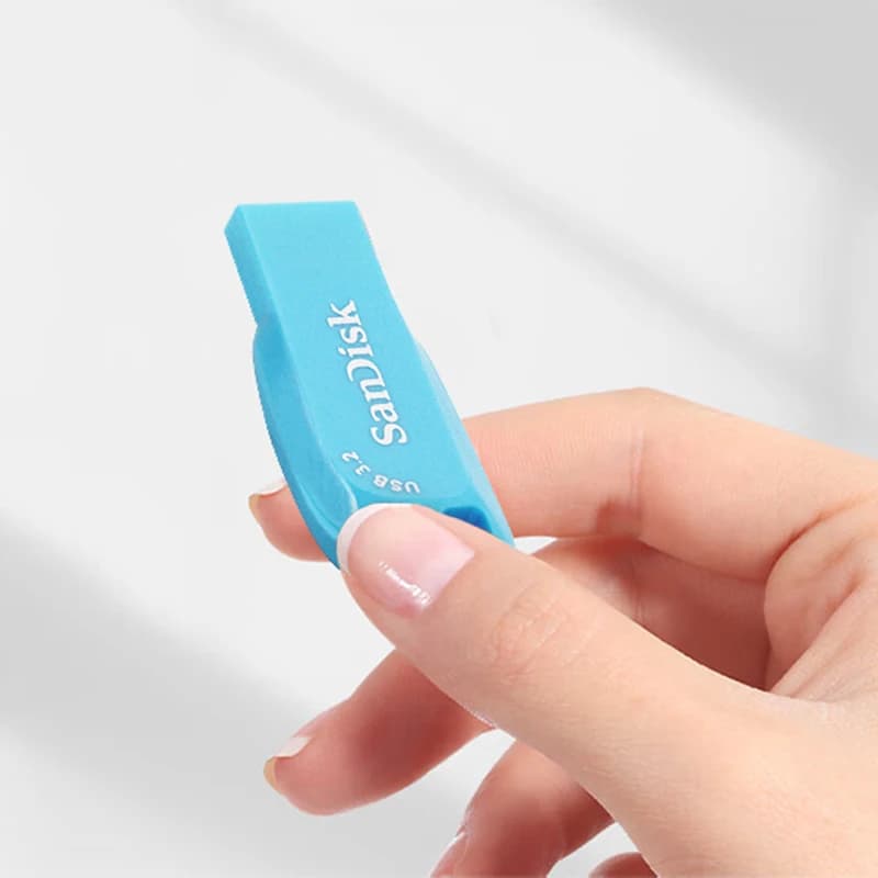 سان ديسك ألترا شيفت USB 3.2 فلاش درايف 32 جيجابايت و 64 جيجابايت و 128 جيجابايت بسرعة قصوى 100 ميجابايت/ثانية قلم ذاكرة عالي الجودة أصلي U Disk