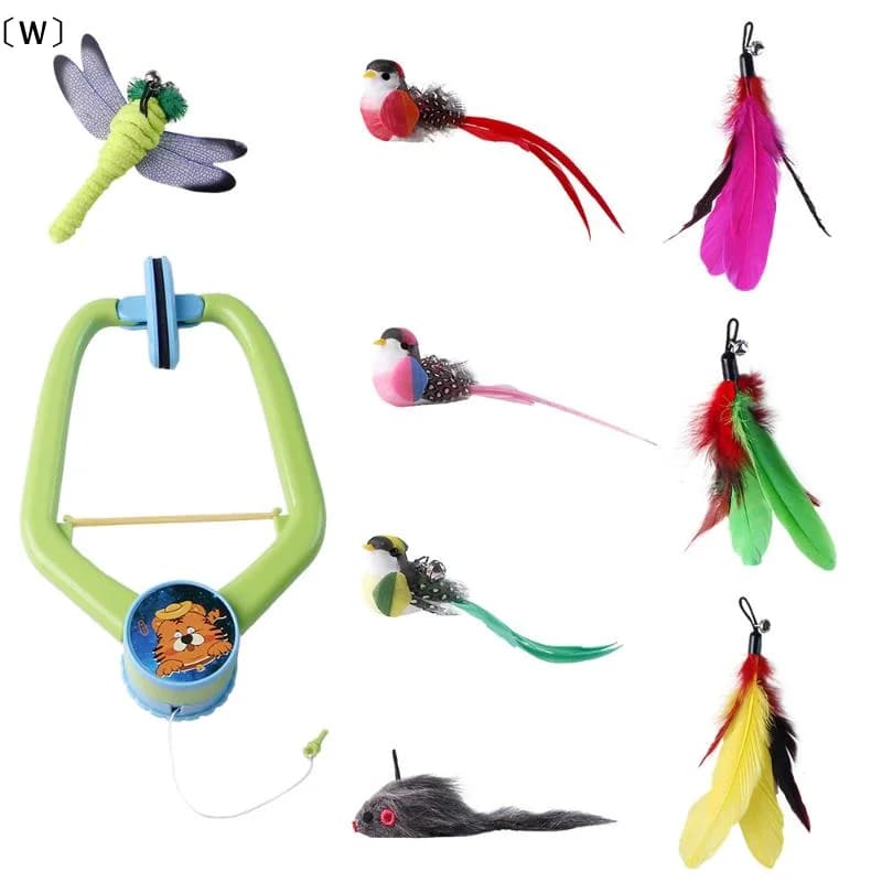 〔W〕The New Type Of Cat Electric Smart Hanging Door Toy Is A Self-entertainment Entertaining And Cat-teasing Wonder〔Winter1〕 - 5