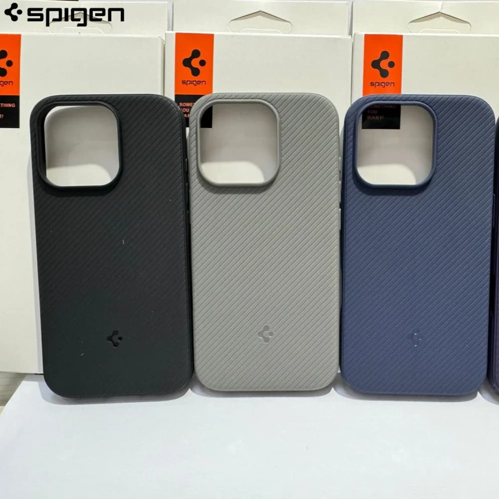 Spigen TPU Matte Magnetic Soft Phone Case For iPhone 17 Pro Max 17 Air 17 Pro For Magsafe Wireless Charging Shockproof Cover - 2