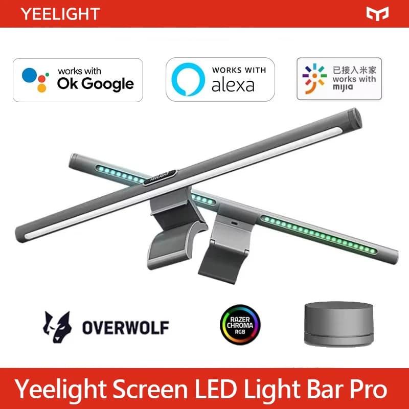 Yeelight Screen Bar Pro Computer Monitor Hanging Light Ambient Light Adjustable brightness and color temperature For the Mi Home