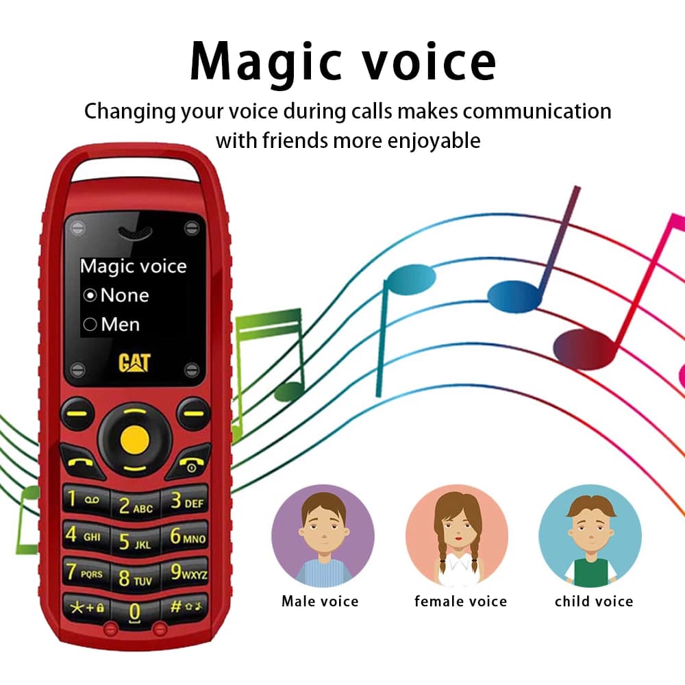 UNIWA Super Mini 0.66 Inch 2G Mobile Phone B25 Wireless Bluetooth Earphone hand free Headset Unlocked Cellphone Dual SIM Card - 2