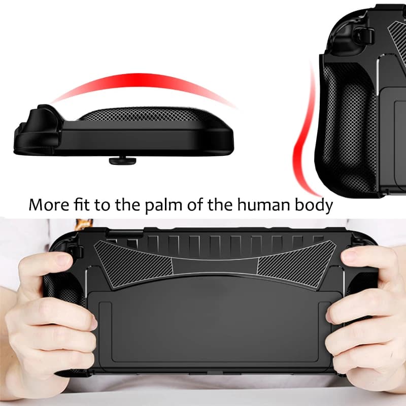 For Switch 2 Dockable Protective Case Upgraded Protective Cover Ergonomic Comfort TPU Grip Shell Dockabel Case For Switch 2 - 2