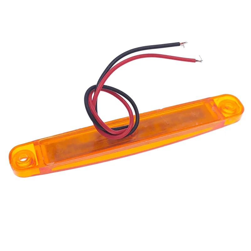 2 قطعة مؤشرات جانبية لمقطورة الشاحنة إضاءة إشارة فرامل السيارة إضاءة تحذير خلفية تخليص 9-LED 12V 24V مصباح تحذير - 4