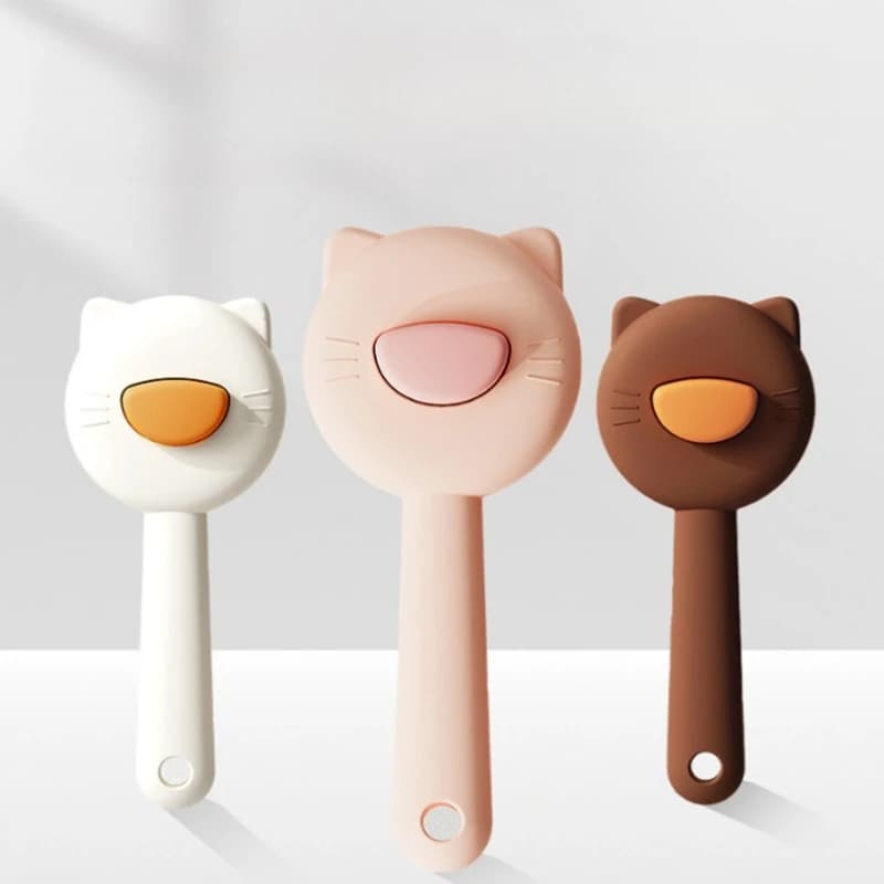 فرشاة تنظيف وإزالة شعر القطط والكلاب مع خاصية التدليك - 3