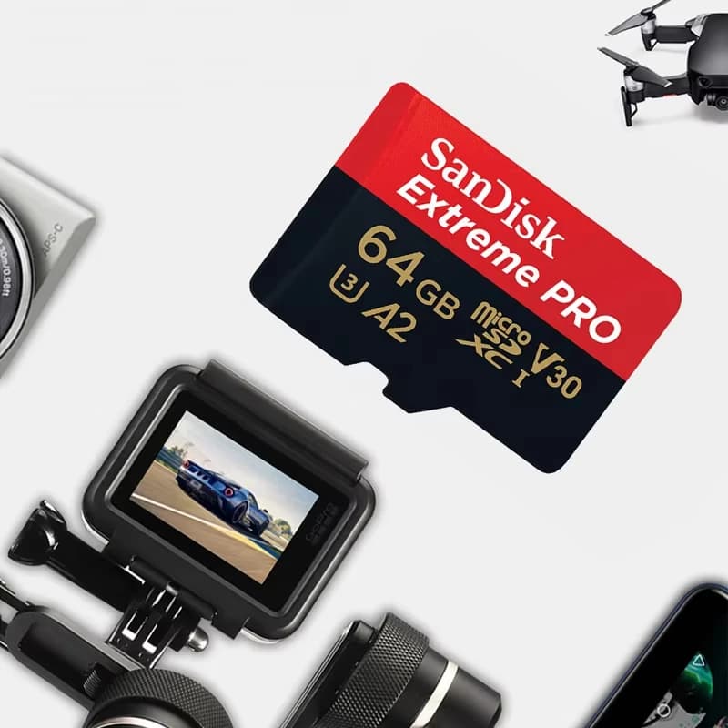 2026 256GB Sandisk Memory 512GB TF SD Micro Sd Extreme Pro V30 U3 A2 card 32GB Class Flash Card Memory Microsd - 3