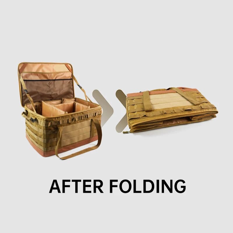 حقيبة تخزين خارجية سعة 30-60 لتر لمعدات التخييم متعددة الأغراض - 2