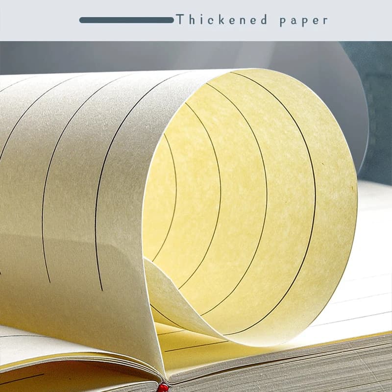 دفتر ملاحظات ريترو A5 سميك جدًا 360 صفحة مبطنة دفتر يوميات جلدي ناعم مذكرة اجتماعات لوازم مدرسية ومكتبية - 2