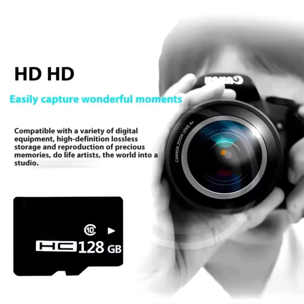 2026 بطاقة ذاكرة فلاش 10 قطع 8/16/32/64/128GB، بطاقة Micro TF عالية السرعة محمولة لهواتف أندرويد والأجهزة اللوحية وإكسسوارات الكاميرا - 4