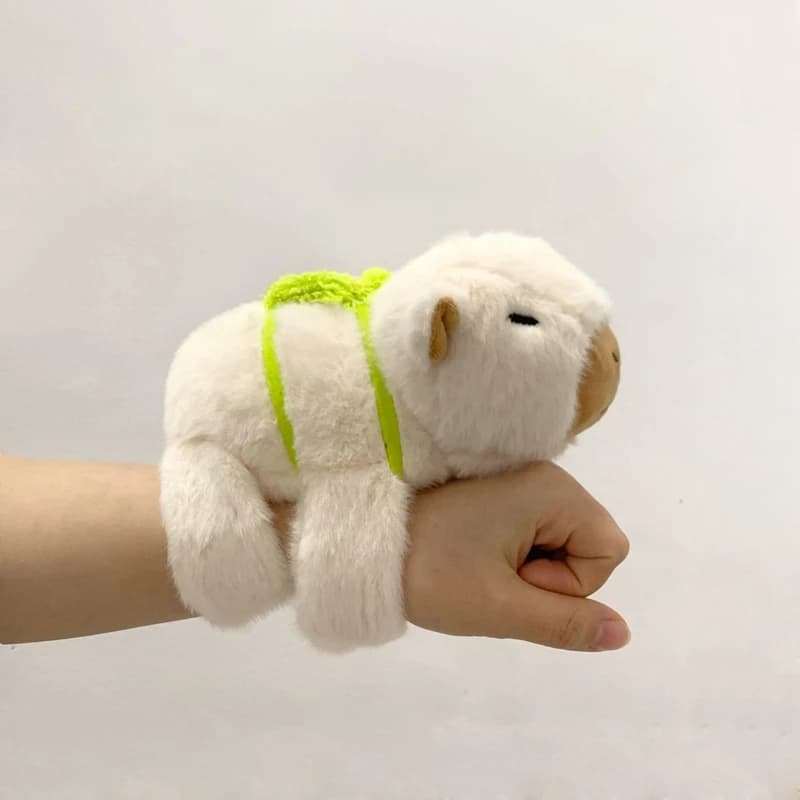 Animal Capybara Fox Wristband Plush Doll Toys Soft Wrist Band Christmas Gifts - 4