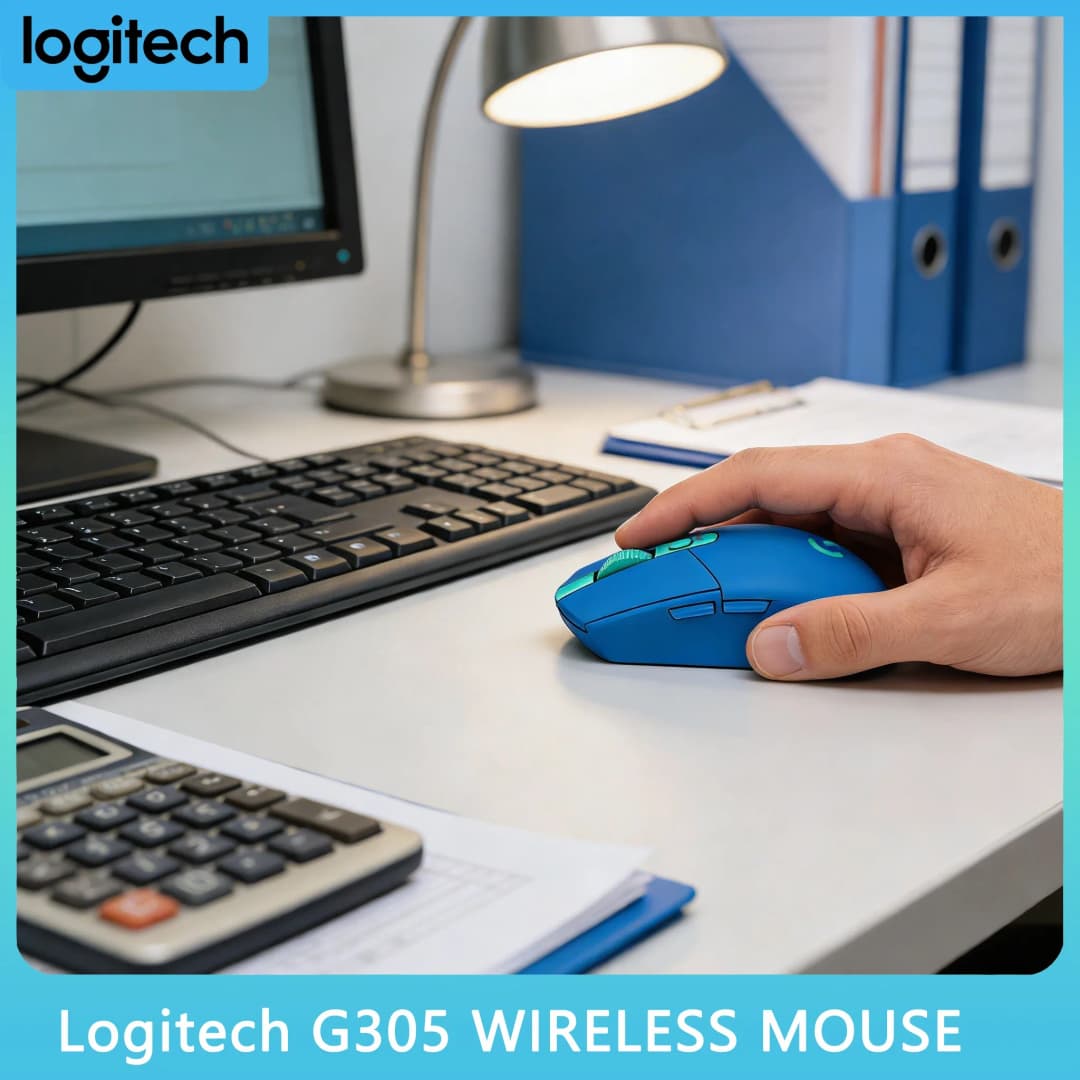 ماوس الألعاب Logitech G304 / G305 عالي القيمة بتسارع 40G وتقنية LIGHTSPEED