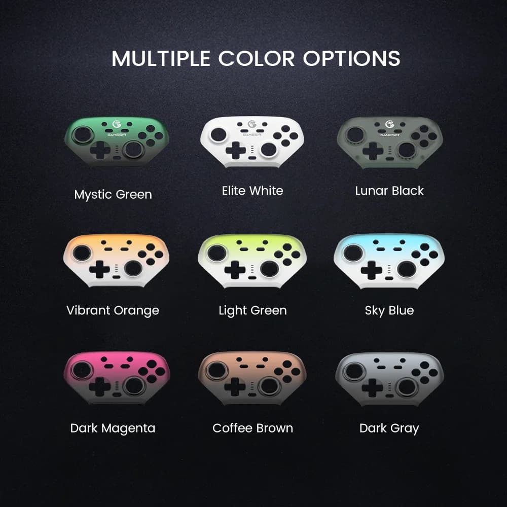 GameSir Super Nova Magnetic Faceplate Multi-Color Easy-Snap Magnetic Front Panel, Anti-Slip & Personalized Gaming Accessories - 6