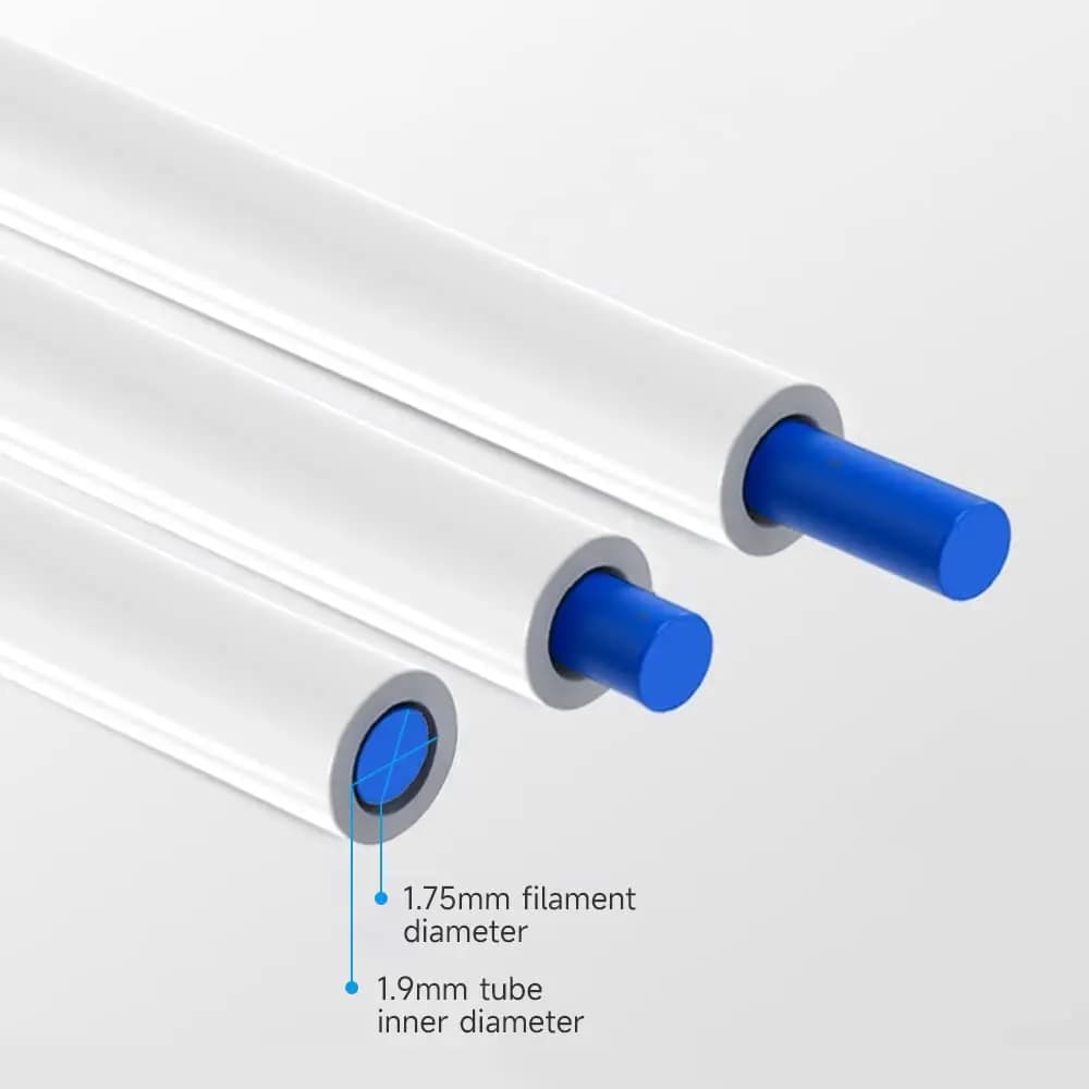 ترقيات أنابيب PTFE من كرياليتي، 1 متر/2 متر، لأنابيب Bowden لطابعة 3D، متوافقة مع خيط 1.75mm وسلسلة Ender CR - 4