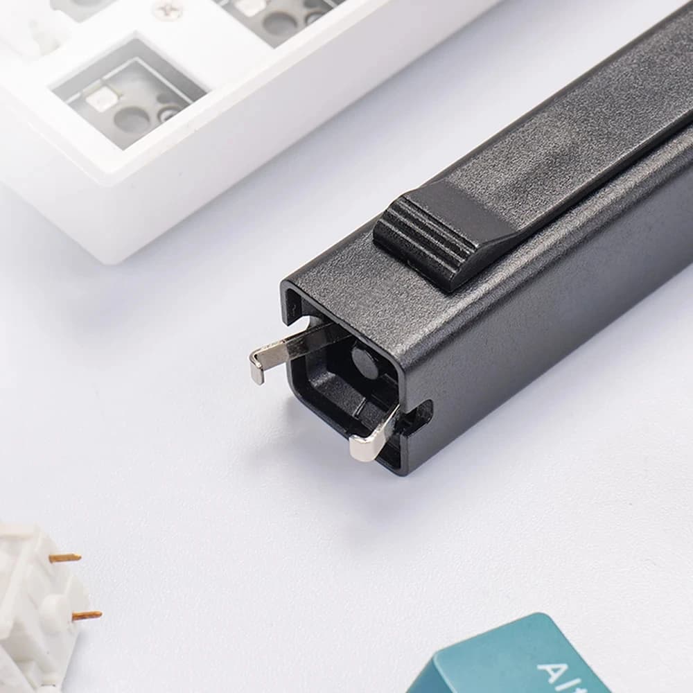 2 in 1 Switch Puller Keycap Puller Key Switch Keycap Puller for Mechanical Keyboard Gaming Keyboard Switches DIY Cleaning Tool - 3