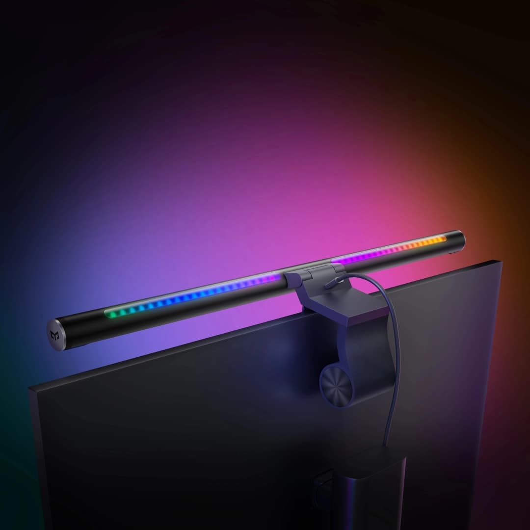 شريط إضاءة Yeelight Libra 2 الذكي لشاشة العرض RGB، إضاءة معلقة، تحكم عبر التطبيق، متوافق مع Matter وأليكسا وجوجل هوم - 6