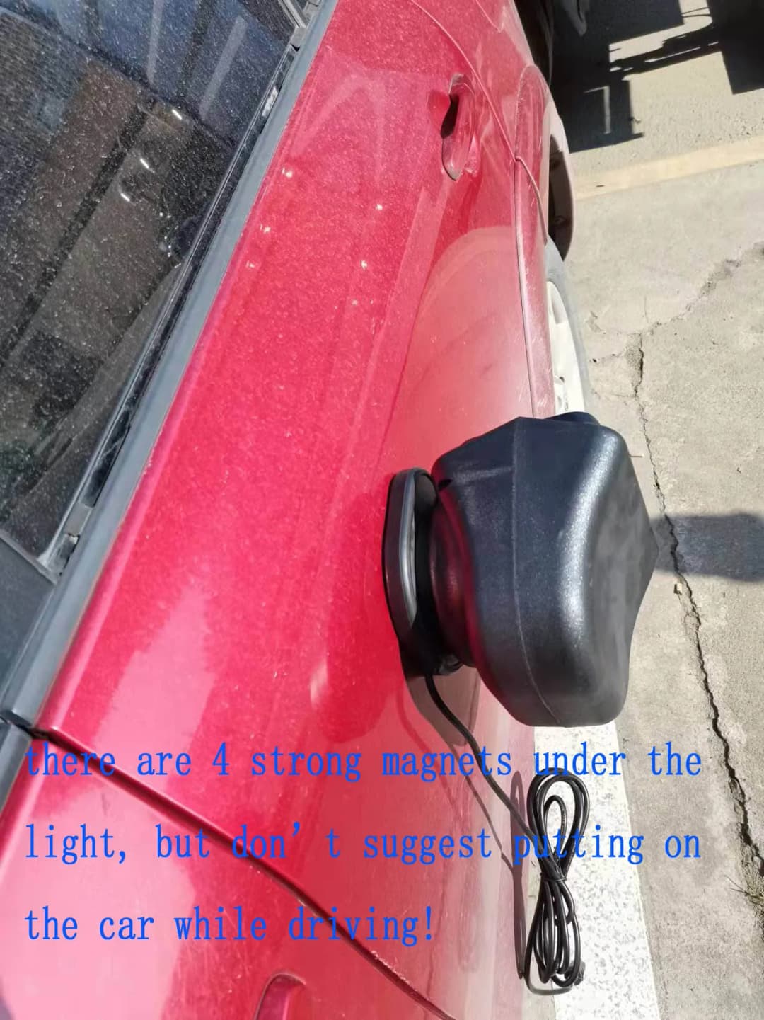Laser LED Search Light Magentic 7 Inch 60W 360 Degree Remote Control Car LED SpotLight Off-road Light for Hunting Ship Lighting - 5