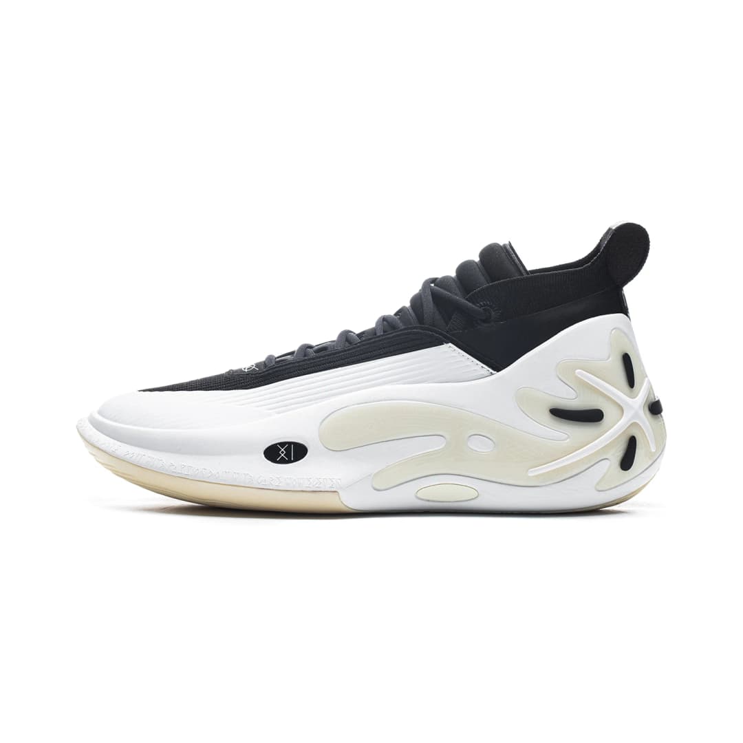 أحذية كرة سلة احترافية للرجال من لي نينغ WAY OF WADE 11 WHITE HOT مع دعامة لوحة كربون ودعم وسادة أحذية داخلية ABAU049 - 5