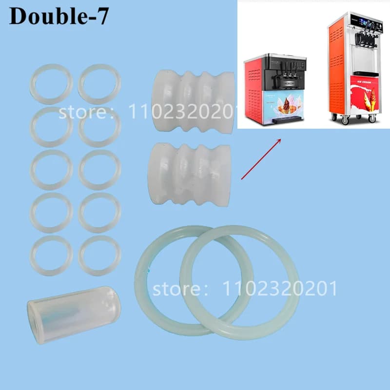 A Bag of Seal Rings Ice Cream Machines Spare Parts YKF VEVOR Soft Serve Machine New Accessories Replacement