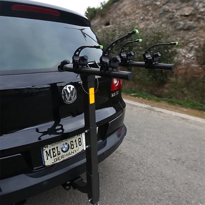 Bicycle Rack Locking 2-Inch Hitch Receiver For SUV Truck Bike Frame Foldable 4-Bike Carrier Easy Assembly Truck Car Accessories - 3
