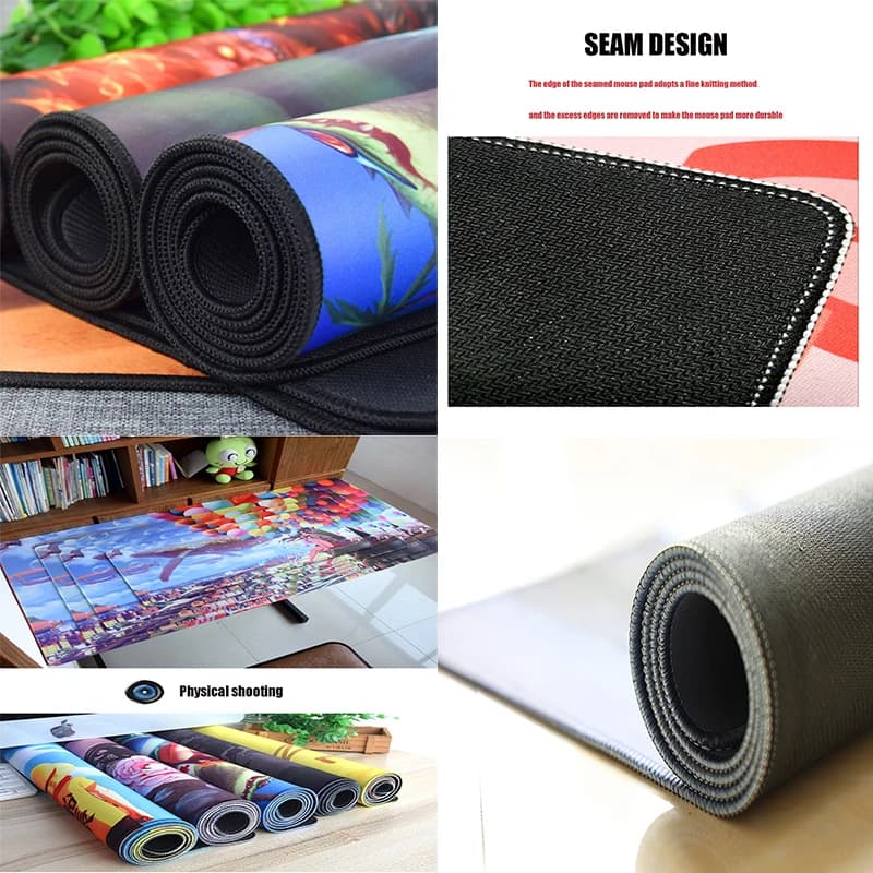 Luxury Fashion Razer Mouse Pad Office laptop rubber Anime Gaming PC Accessories Mousepad Anti-slip Desk Mat Keyboard Tablet Pad - 6
