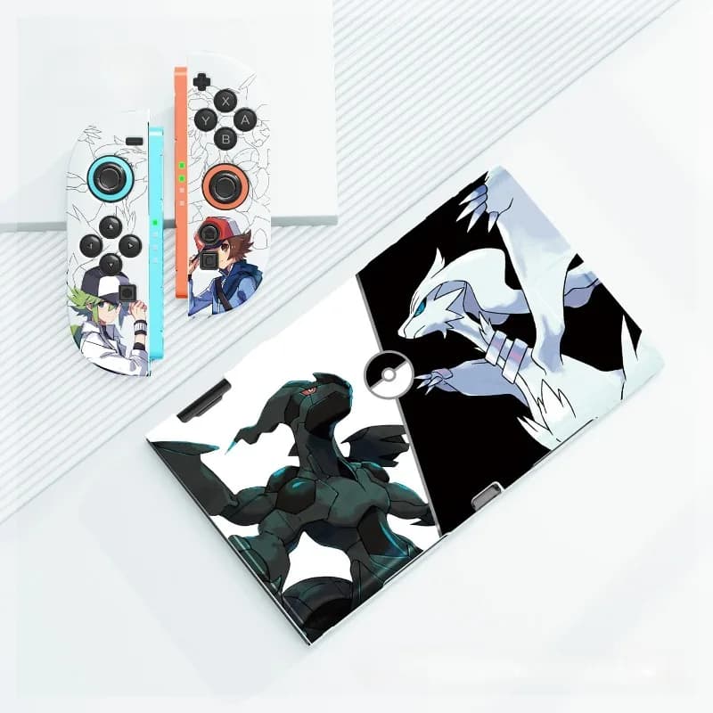 غطاء كارتون جينجار لـ Nintendo Switch 2/NS Oled مع تصميم مقسم لـ Joy-con مقاوم للصدمات والسقوط - 6
