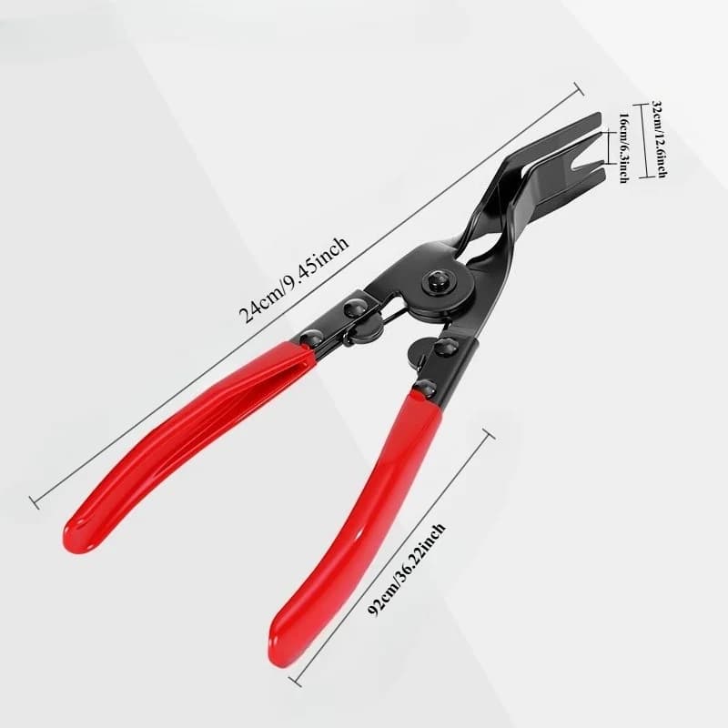 كماشة لصق باردة للمصابيح الأمامية - أداة إزالة مسامير السيارة البلاستيكية - 2