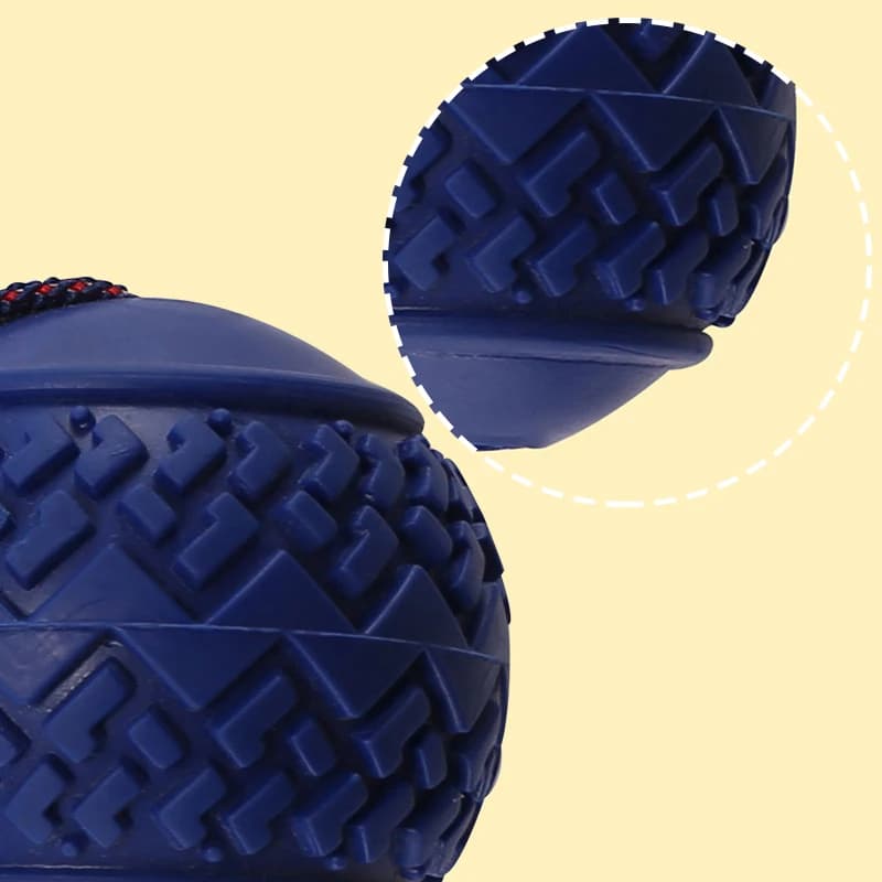 Dog Ball Toy with Rope Interactive Teeth Cleaning Balls for Small Large Dogs Bite Resistant Chew Toys Puppy Training Pet Supply - 4