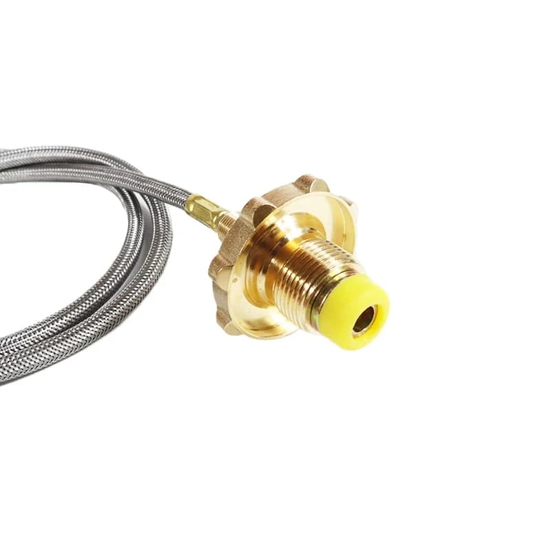 Outdoor Camping Stove Burner Flat Gas Canister Flamethrower Adapter Propane Gas Connection Head Transformer for Gas Stove - 5