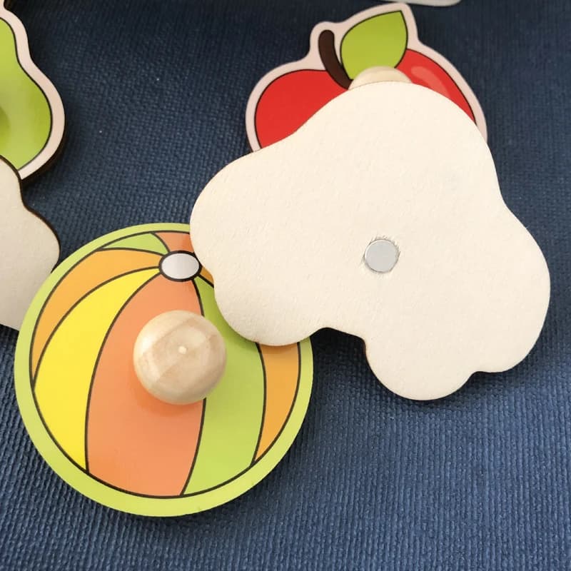 Baby Montessori Puzzles Wooden Toys for Children 1 2 3 Years Educational Learning Kids Games Child Birthday Gifts - 3