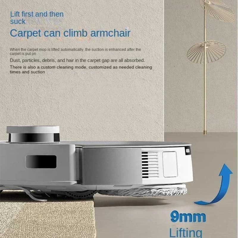 Ecovacs DEEBOT T20 PRO PLUS Robot Vacuum 6000Pa 55℃ Hot Water Mop 5200mAh X1 OMNI Upgrade Robots De Limpieza Comerciales - 3