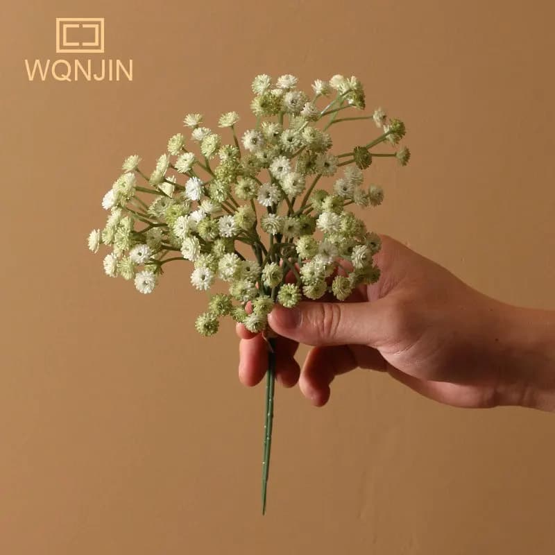 3PC/Lot Artificial Gypsophila Breath Wedding Small Fresh Artificial Flowers Fake Flowers Flower Arrangement Home Decoration - 2