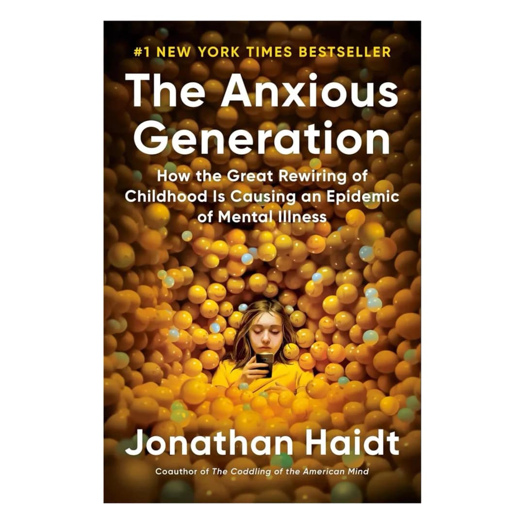 The Anxious Generation Books for Teen Mental Health Data-Driven Strategies for Parents Educators by Social Psychologist - 5