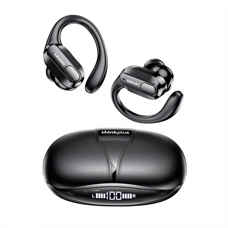 Lenovo XT80 Wireless Headphones Bluetooth 5.3 Earphones True with Mic Button Control Noise Reduction Earhooks Waterproof Headset - 6