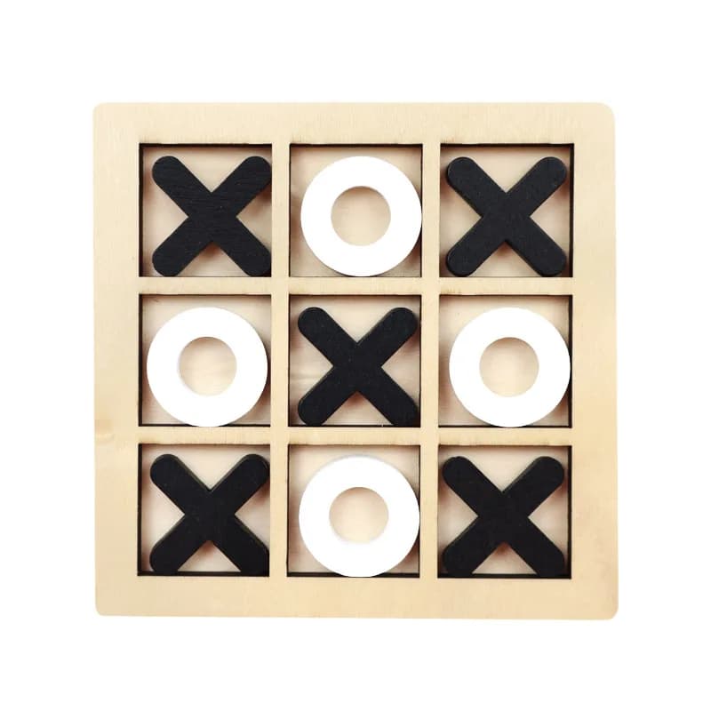 Montessori Play Game Wooden Toy Mini Chess Interaction Puzzle Training Brain Learing Early Educational Toys For Children Kids - 3