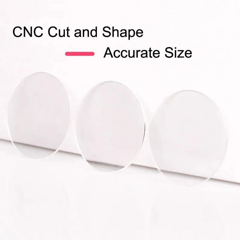 1pcs 20mm-45mm for 1mm Thickness Round Watch Glass Crystal Lens Smart Watch/Wristwatch Replacement Glass  Flat Mirror Watchmaker - 6