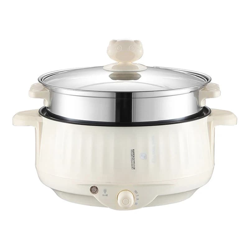 220V Multi Cookers Single/Double Layer Electric Pot 1-2 People Household Non-stick Pan Hot Pot Rice Cooker Cooking Appliances - 6