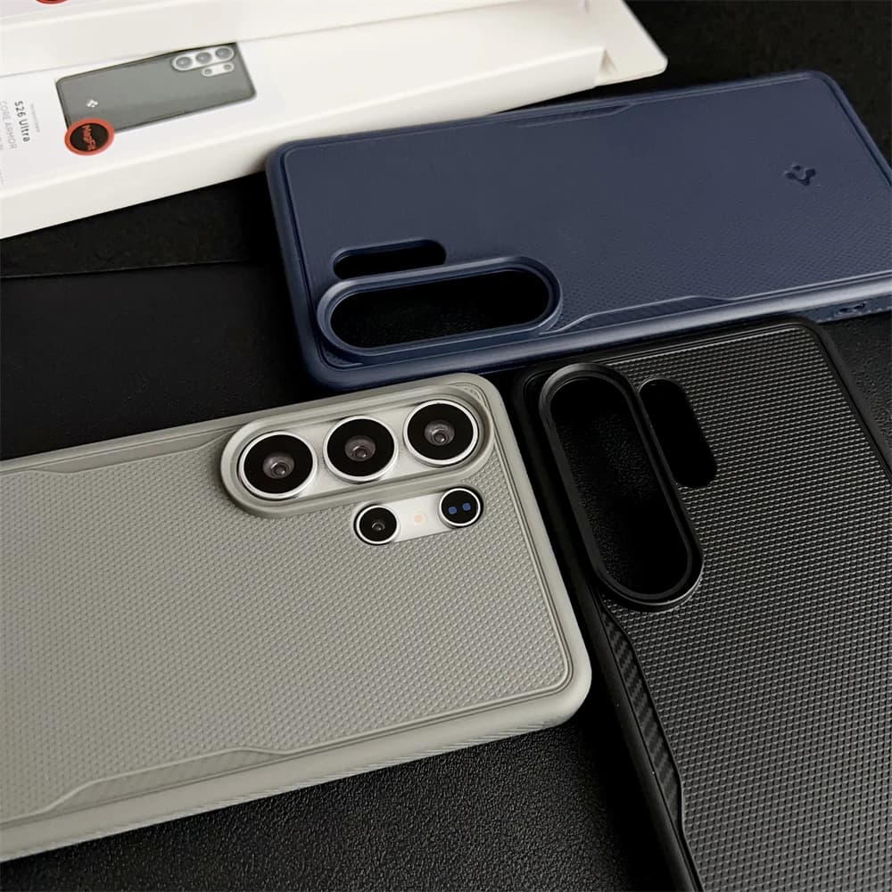 Spigen For Samsung Galaxy S25 Ultra S26 Ultra S26 Plus Granular Texture Matte Magnetic Soft Case For Magsafe Shockproof Cover - 3