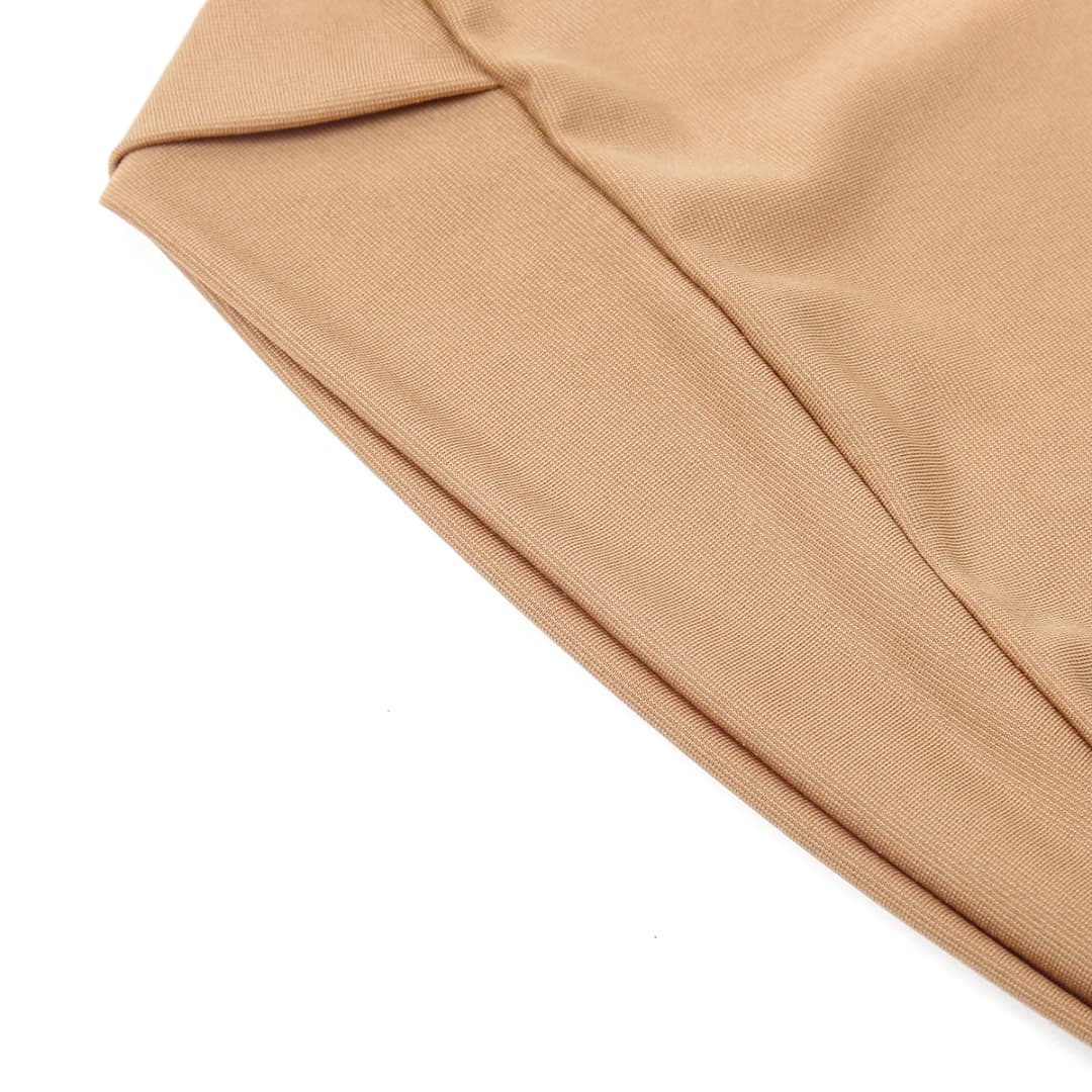 كريستال القنب عبر الجبين حجاب المرأة لون الصلبة المسلمات العمامة لينة مرونة الحجاب غطاء الرأس وشاح متكامل - 4