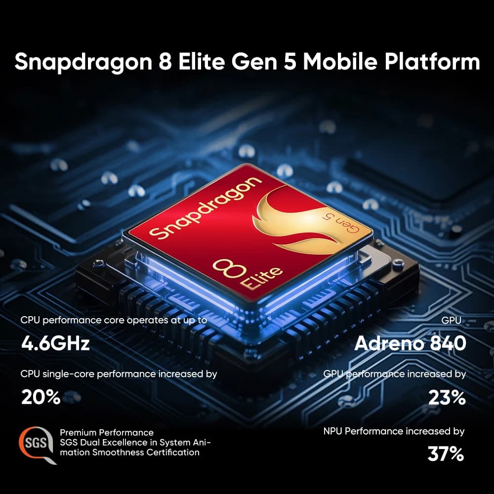 HONOR Magic8 Pro Global Version Snapdragon 8 Elite Gen 5 6.71" OLED Display 7100mAh Battery 100W SuperCharge Support eSIM NFC - 4