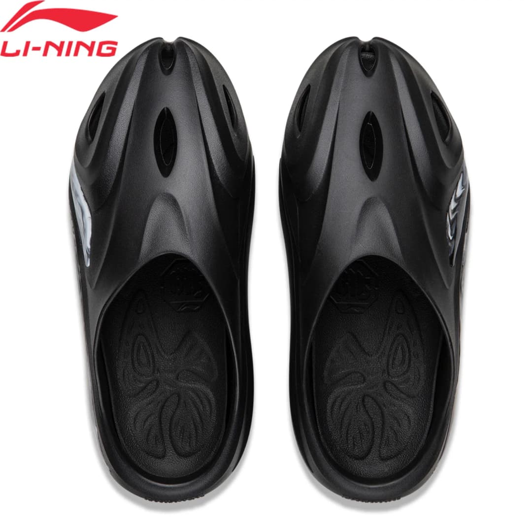 شباشب خارجية Li-Ning BAD5 DOOM CROC للرجال، خفيفة ومريحة، صنادل عصرية ABTW005