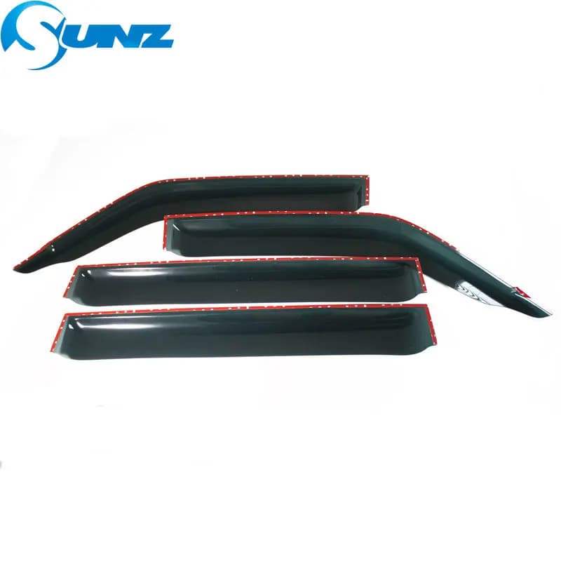 Side Window Visor For Mitsubishi Montero Pajero V80 2008-2018 Weather Shields Sun Rain Deflector Guards  Auto Accessories SUNZ - 5