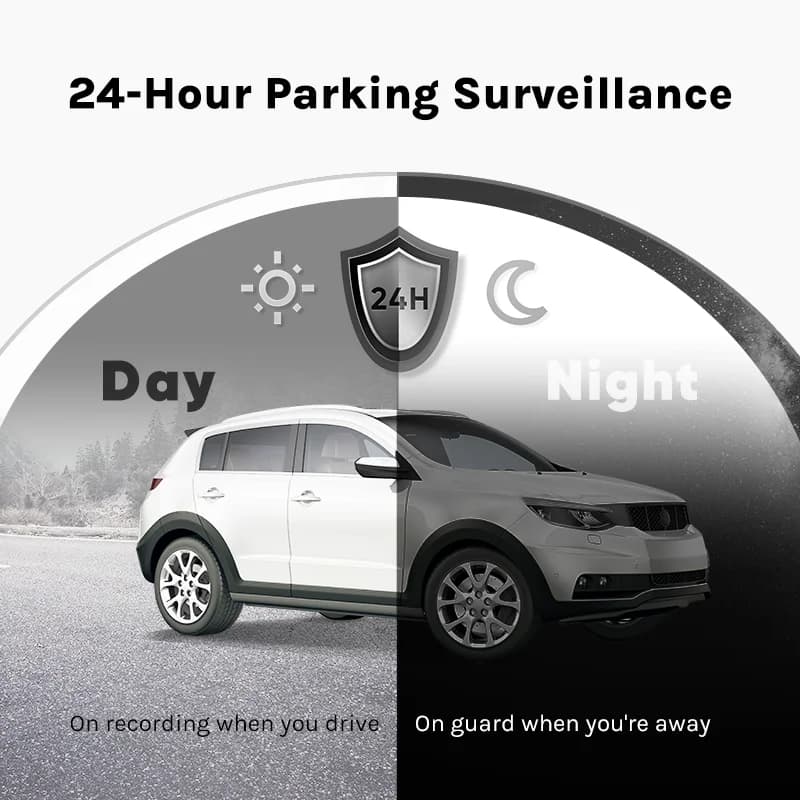 70mai A500S Dash Cam Pro Plus+ 1944P 140FOV 70mai Car DVR Support Rear Cam WIFI Built-in GPS ADAS 24h Parking Surveillance - 5