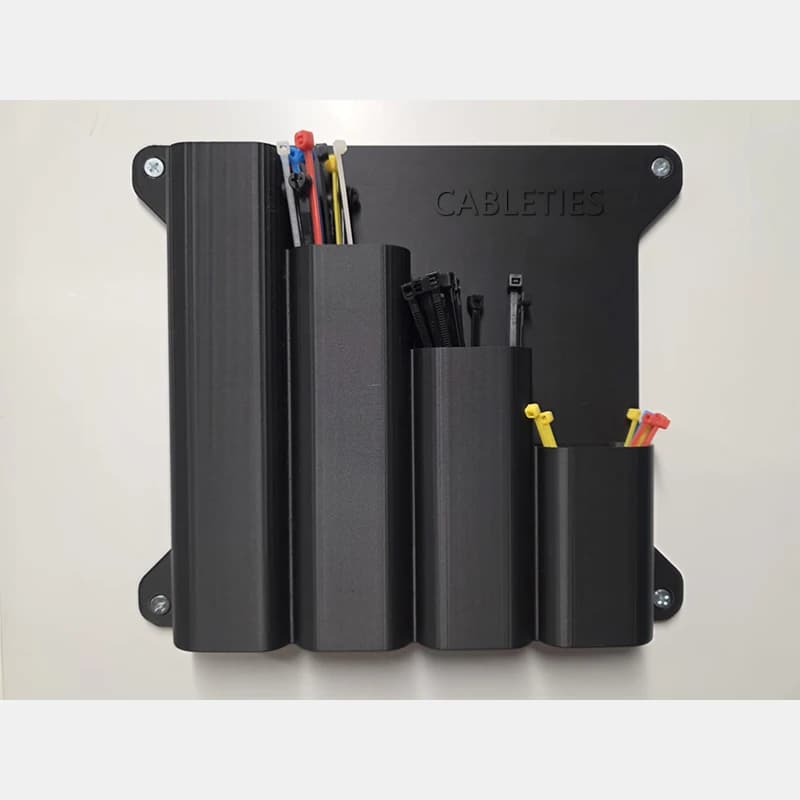 Wall Mounted Zip Tie Storage Metal Wire Rope Organizer Multi-Functional Wall Mounted Storage Rack RV Camping Car Accessories