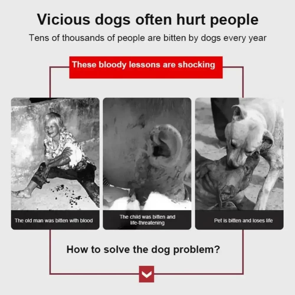 New Ultrasonic Pet Dog Repeller Anti Barking Stop Bark Training Device High Power Dog Training Repellents Without Battery Pet - 6