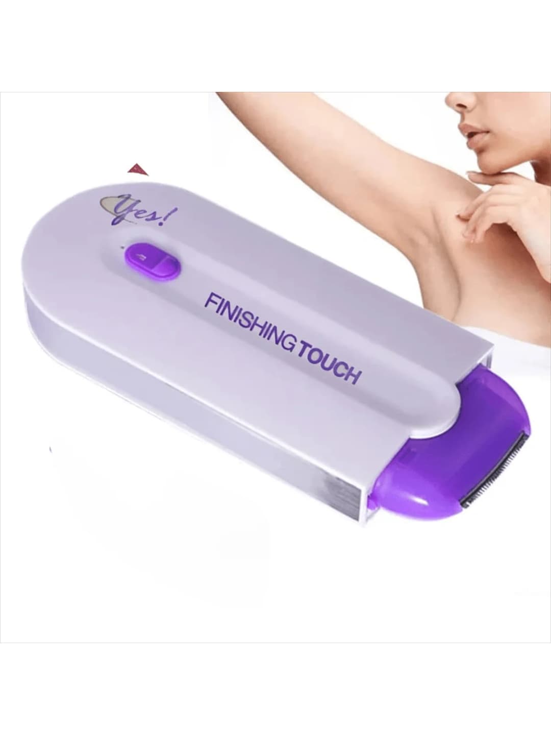 Professional female facial, leg, bikini, hand, body, electric shaver, hair removal device - 2