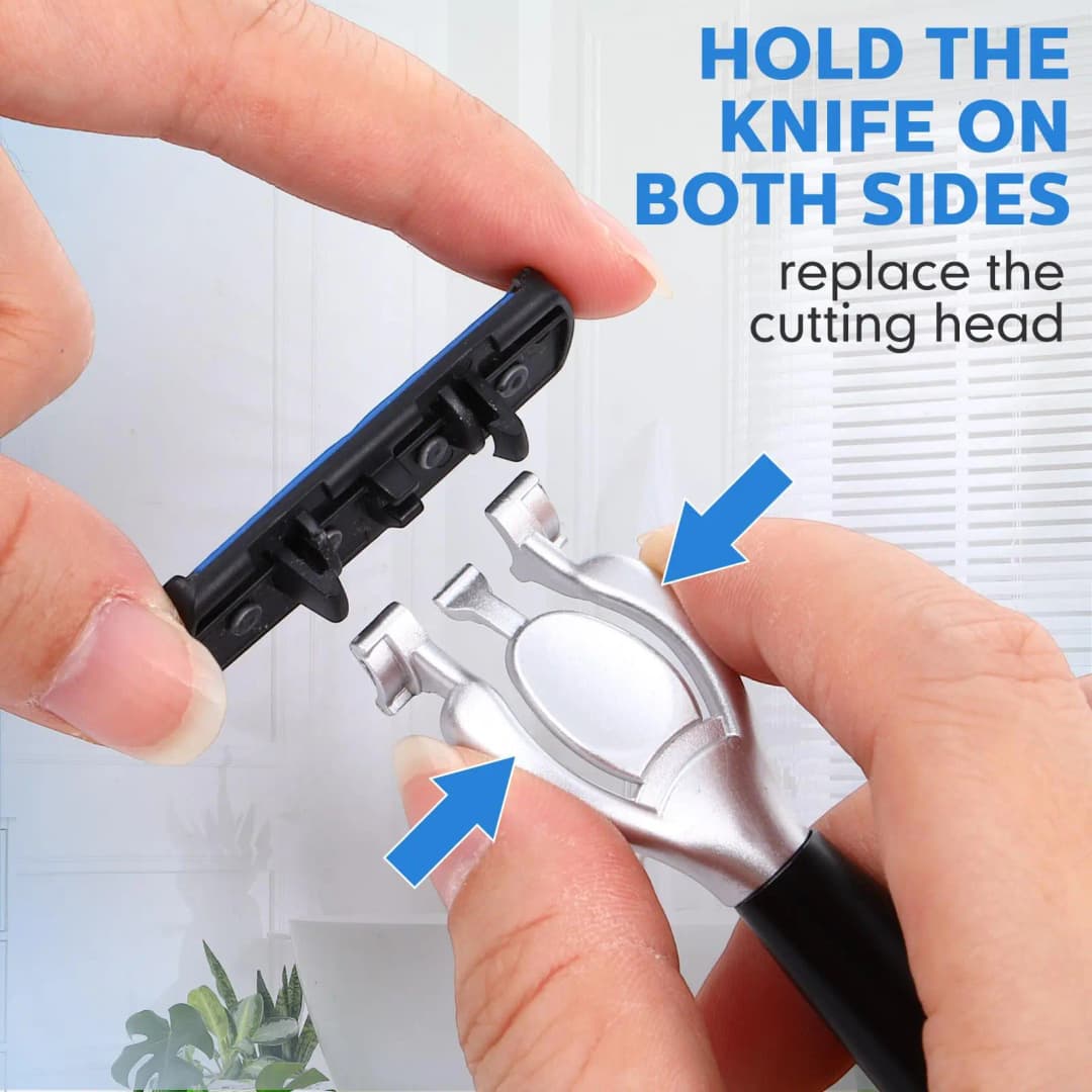 شفرة حلاقة آمنة عالية الجودة للرجال، 6 طبقات من الفولاذ المقاوم للصدأ الألماني، خراطيش حلاقة متوافقة مع ماكينة الحلاقة Mach - 3