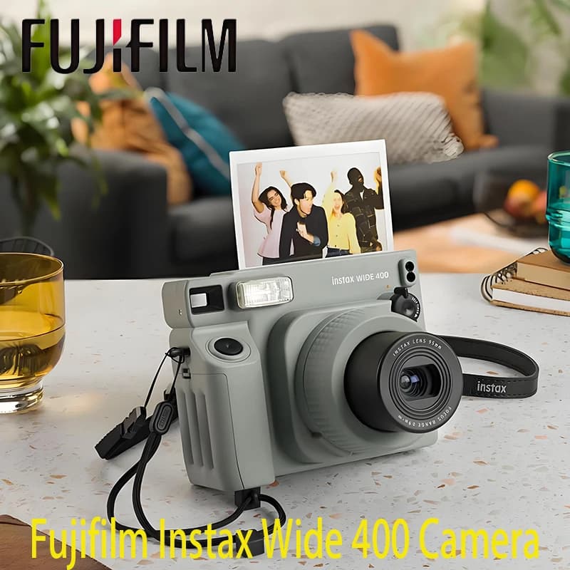 Fujifilm Gift Anniversary 5 Inch One-Time Imaging Camera Fujifilm Wide 400 Wide Format Optional Wide Film/Camera Bag/Photo Album