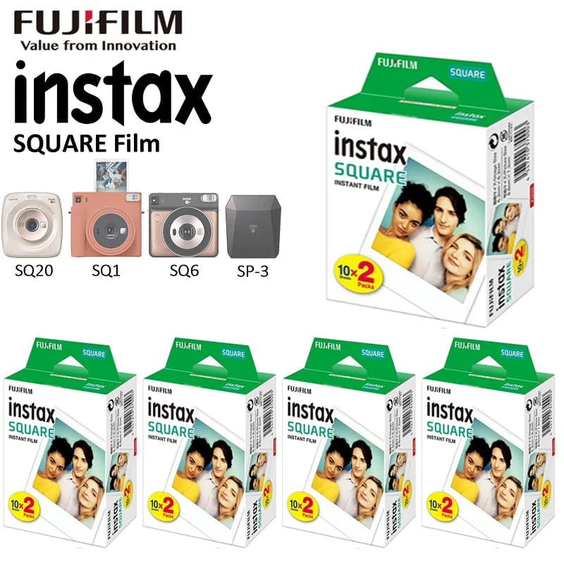 Fujufilm Instax Square SQ40 Film 4 Inch Fujifilm Instax Square Link Printer Film For Fujifilm Square Camera SQ1 SQ10 SQ6 SQ20 - 2