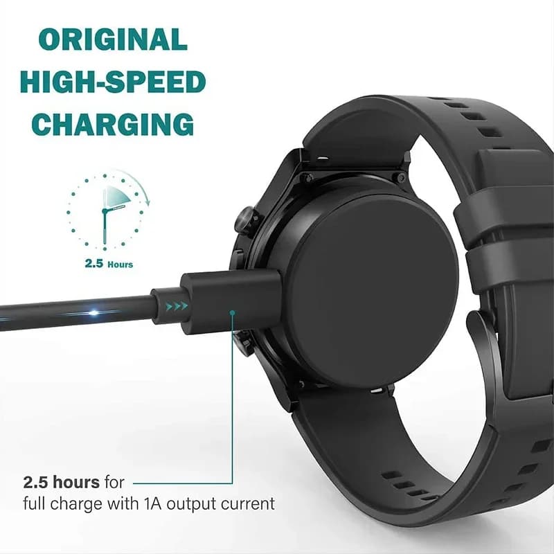 Fast Charging Cable For Huawei Watch 3 GT2 GT3 PRO USB Magnetic Charger For Huawei Watch GT GT2 GT2e Honor Watch GS Pro Magic 2 - 3